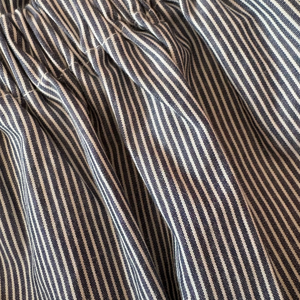 Bellerose Taissa Blouse In Black / White Stripe Size 36 Brand New With Tags! — image 7 of 8